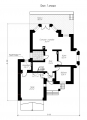 Дом с мансардой, подвалом, гаражом, эркерами, террасой и балконом Rg1581z (Зеркальная версия) План2
