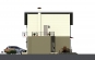 Дом с мансардой, гаражом, террасой и балконами - 1 секция Rg1584z (Зеркальная версия) Фасад4