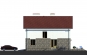 Дом с мансардой, гаражом, террасой и верандой Rg1596 Фасад3