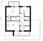 Дом с мансардой, гаражом, террасой и балконами Rg1617z (Зеркальная версия) План4