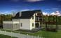 Дом с мансардой, гаражом, террасой и балконами Rg1617z (Зеркальная версия) Вид4