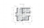 Двухэтажный дом с декоративным фахверком, террасой и 4 спальнями Rg3238z (Зеркальная версия) План3
