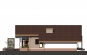 Одноэтажный дом с гаражом, террасами и зимним садом Rg3245z (Зеркальная версия) Фасад4