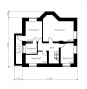 Одноэтажный дом с мансардой, эркером, террасой и балконами Rg3247z (Зеркальная версия) План1
