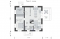 Проект одноэтажного жилого дома с мансардой и террасой Rg3249z (Зеркальная версия) План2