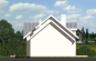 Дом с мансардой, эркером, гаражом, террасой и балконами Rg3320 Фасад2