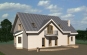 Дом с мансардой, эркером, гаражом, террасой и балконами Rg3320 Вид3
