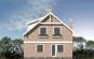Дом с мансардой и  террасой Rg3322 Фасад4