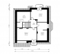 Дом с мансардой, эркером, гаражом, террасой и балконами Rg3324 План4