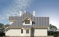 Дом с мансардой, эркером, гаражом, террасой и балконами Rg3324z (Зеркальная версия) Фасад3
