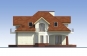 Дом с мансардой, гаражом, эркером, террасой и балконами Rg3329 Фасад4