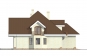 Дом с мансардой, гаражом, эркером, террасой и балконами Rg3331z (Зеркальная версия) Фасад4