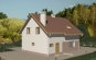 Дом с мансардой, гаражом и террасой Rg3333z (Зеркальная версия) Вид3