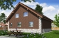 Проект одноэтажного жилого дома с мансардой и террасой Rg3335 Вид3