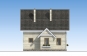 Дом с мансардой и террасой Rg3337z (Зеркальная версия) Фасад1