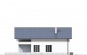 Проект компактного одноэтажного жилого дома Rg3342 Фасад2