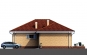 Проект уютного одноэтажного дома с гаражом Rg3345z (Зеркальная версия) Фасад3