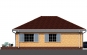 Проект уютного одноэтажного дома с гаражом Rg3345z (Зеркальная версия) Фасад4