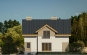 Проект просторного одноэтажного дома с мансардой, цоколем и гаражом Rg3355z (Зеркальная версия) Фасад3
