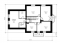 Проект одноэтажного дома с мансардой и гаражом Rg3369z (Зеркальная версия) План4