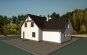 Проект одноэтажного дома с мансардой и гаражом Rg3369z (Зеркальная версия) Вид4