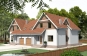 Проект двухсекционного дома с мансардой. Rg3418 Вид2