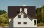 Жилой дом с вместительным гаражом Rg3452z (Зеркальная версия) Фасад1