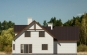Жилой дом с вместительным гаражом Rg3452z (Зеркальная версия) Фасад4