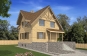 Проект комфортного дома с мансардой Rg3662 Вид2