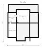 Вместительный одноэтажный дом с подвалом Rg3672z (Зеркальная версия) План1
