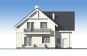 Дом с мансардной, гаражом, террасой и балконом Rg3677z (Зеркальная версия) Фасад3