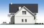 Дом с мансардной, гаражом, террасой и балконом Rg3677z (Зеркальная версия) Фасад4