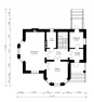 Проект двухэтажного дома с подвалом Rg3710z (Зеркальная версия) План2