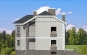 Проект двухэтажного дома с подвалом Rg3710 Фасад4