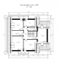 Проект уютного одноэтажного дома Rg3713z (Зеркальная версия) План4