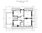 Одноэтажный уютный коттедж с мансардой Rg3717z (Зеркальная версия) План4