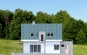 Одноэтажный уютный коттедж с мансардой Rg3717z (Зеркальная версия) Фасад1