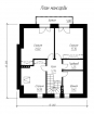 Элегантный одноэтажный дом с мансардой Rg3718z (Зеркальная версия) План4