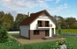 Элегантный одноэтажный дом с мансардой Rg3718 Вид4