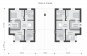 Проект двухэтажного таунхауса (обе половины) Rg3776z (Зеркальная версия) План3