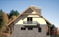 Уютный дом с мансардой и гаражом Rg3805z (Зеркальная версия) Фасад4