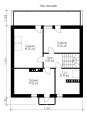 Проект удобного дома с мансардой Rg3811z (Зеркальная версия) План4