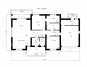 Проект одноэтажного дома с гаражом Rg3850z (Зеркальная версия) План2