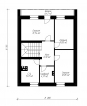 Проект одноэтажного дома с мансардой Rg3871z (Зеркальная версия) План3