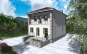 Проект одноэтажного дома с мансардой Rg3871 Вид3