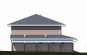 Проект жилого дома с сауной и гаражом Rg3872z (Зеркальная версия) Фасад4