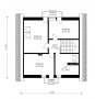 Аккуратный дом с мансардой Rg3888z (Зеркальная версия) План4