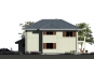Двухэтажный дом с гаражом Rg3900z (Зеркальная версия) Фасад4