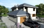 Двухэтажный дом с гаражом Rg3900z (Зеркальная версия) Вид1