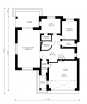 Проект двухэтажного дома с гаражом Rg3902z (Зеркальная версия) План2